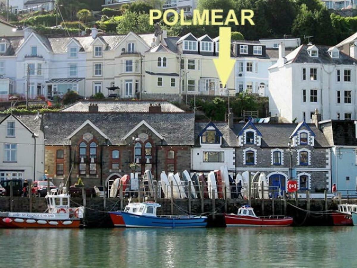 Apartament Polmear Harbour View With Terrace Looe Zewnętrze zdjęcie