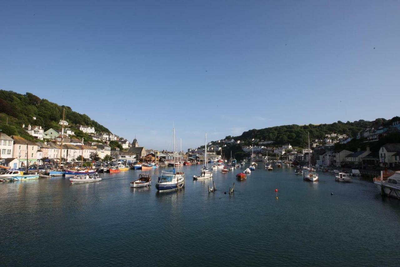 Apartament Polmear Harbour View With Terrace Looe Zewnętrze zdjęcie
